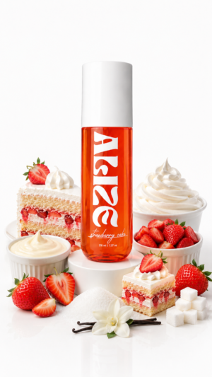 strawberry cake body splash