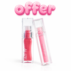 lipgloss + blusher